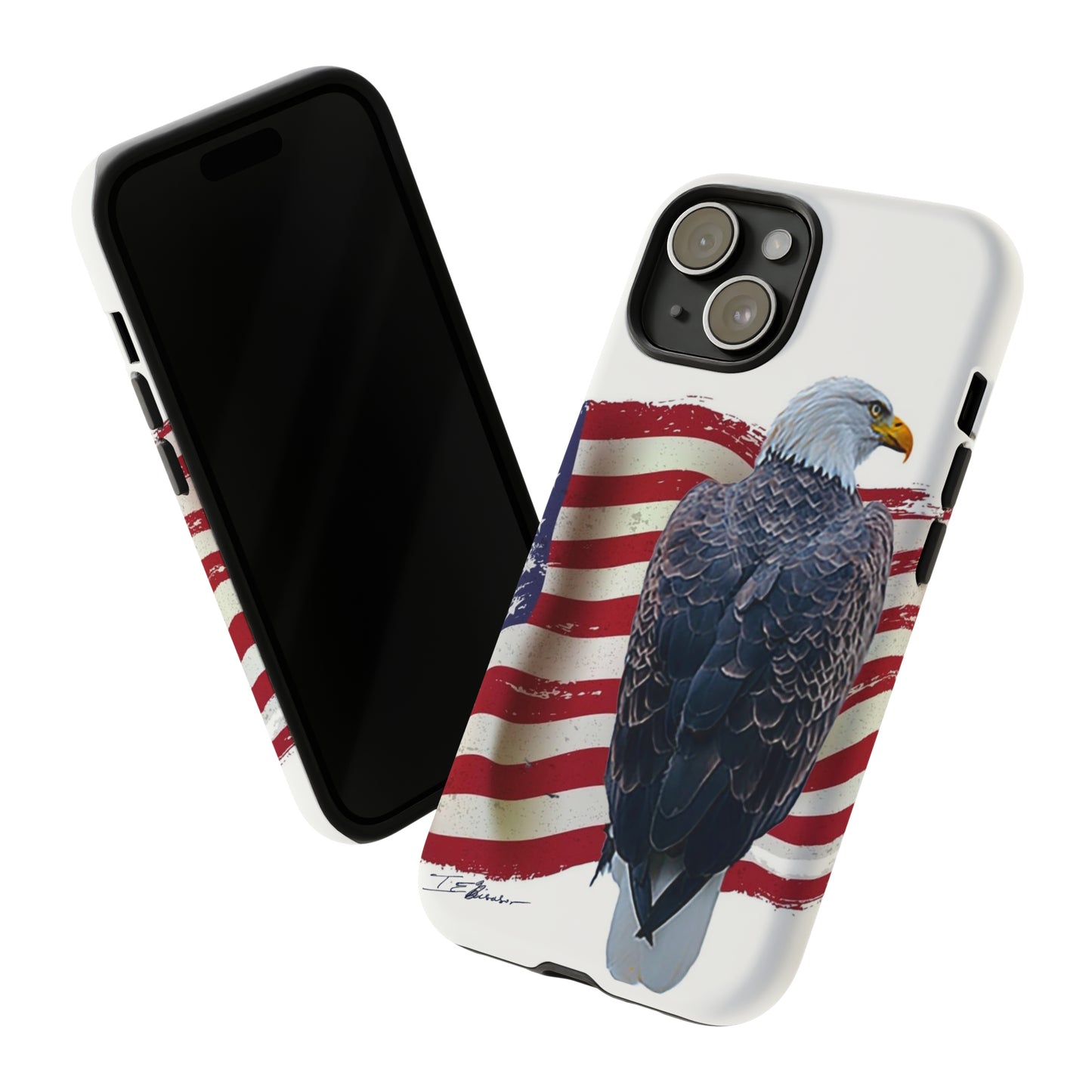 American Eagle and Flag Phone Case