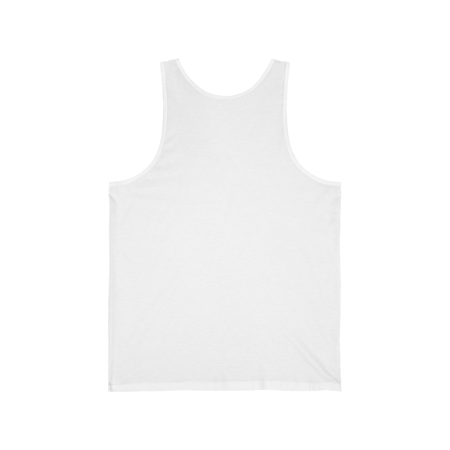 Majestic Bald Eagle and Flag - Unisex Jersey Tank