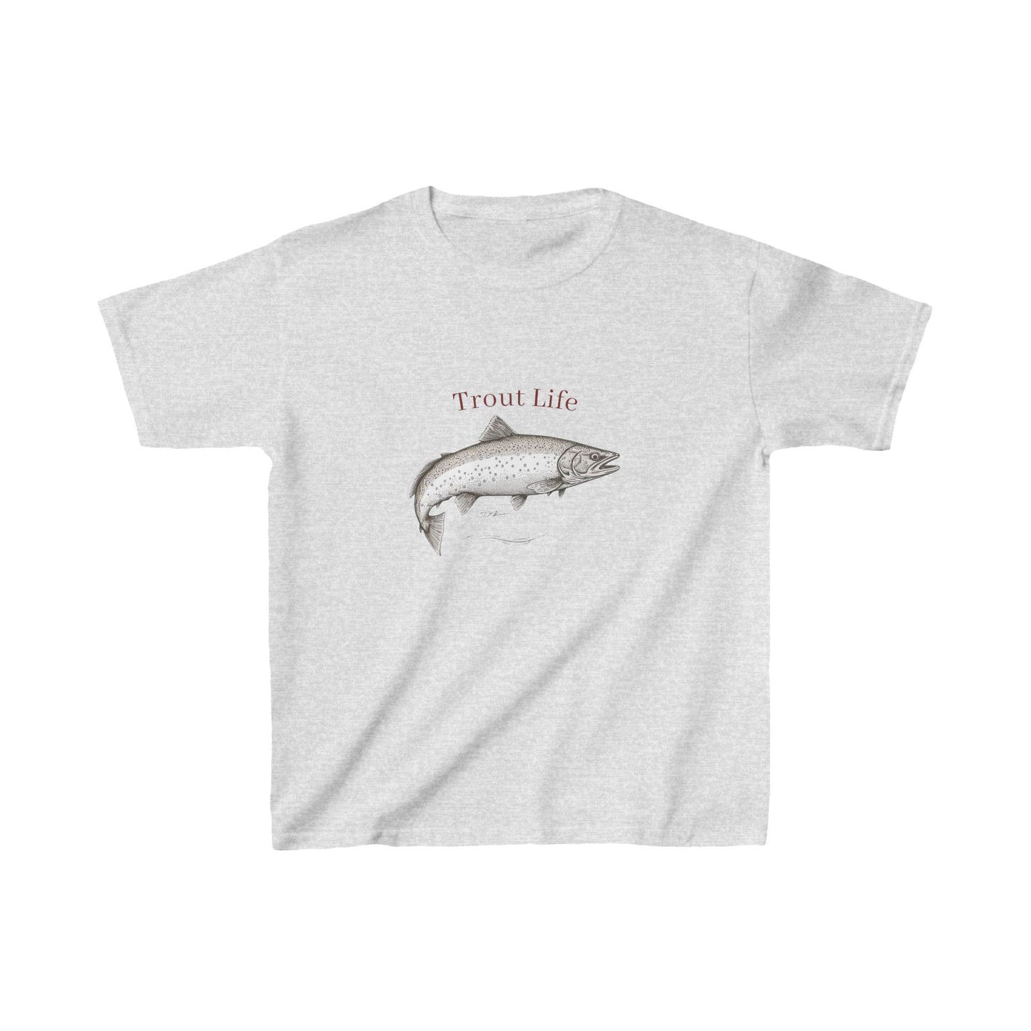 Trout Life Kids Heavy Cotton™ Tee