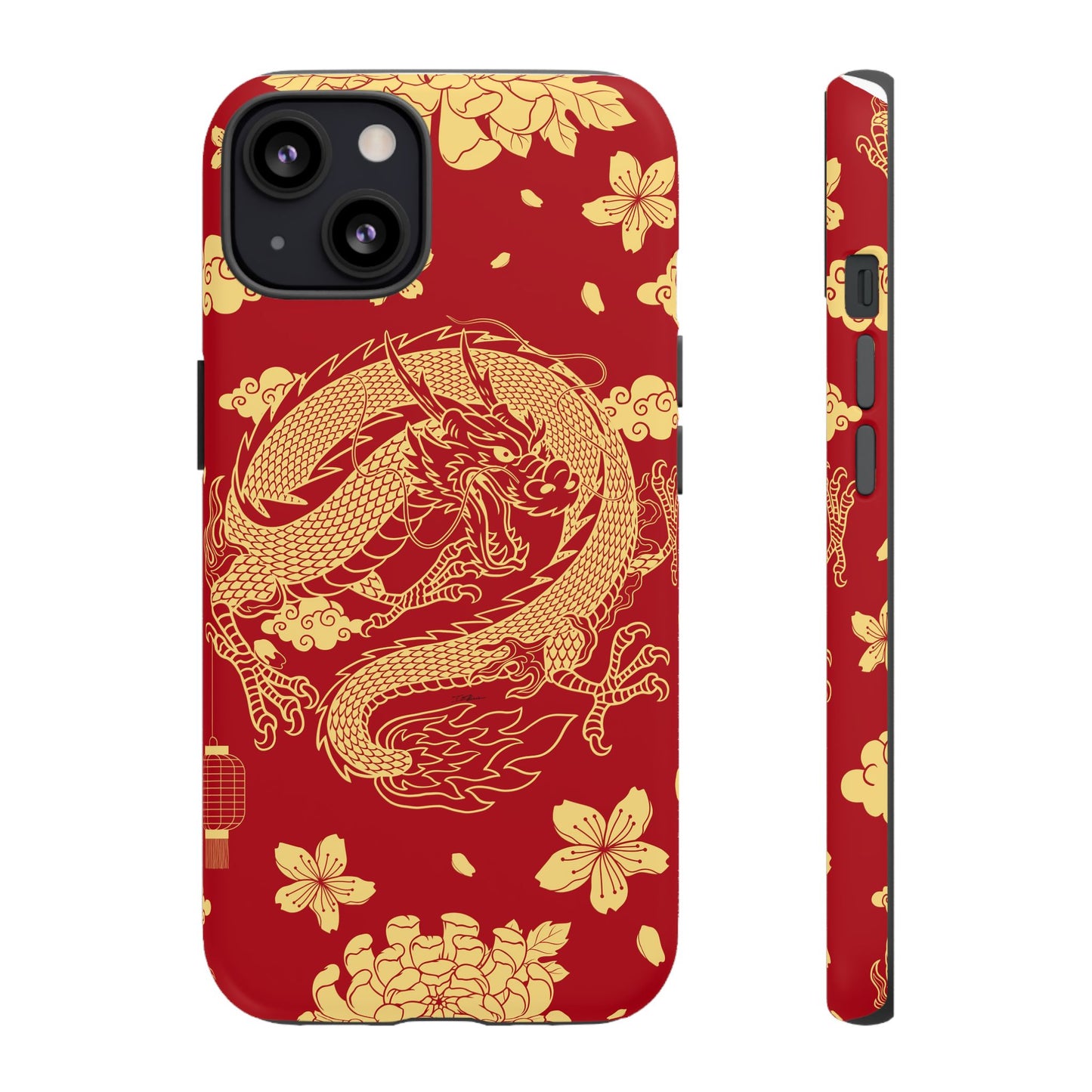 Year of the Dragon - Red and Gold Dragon - Tough Case