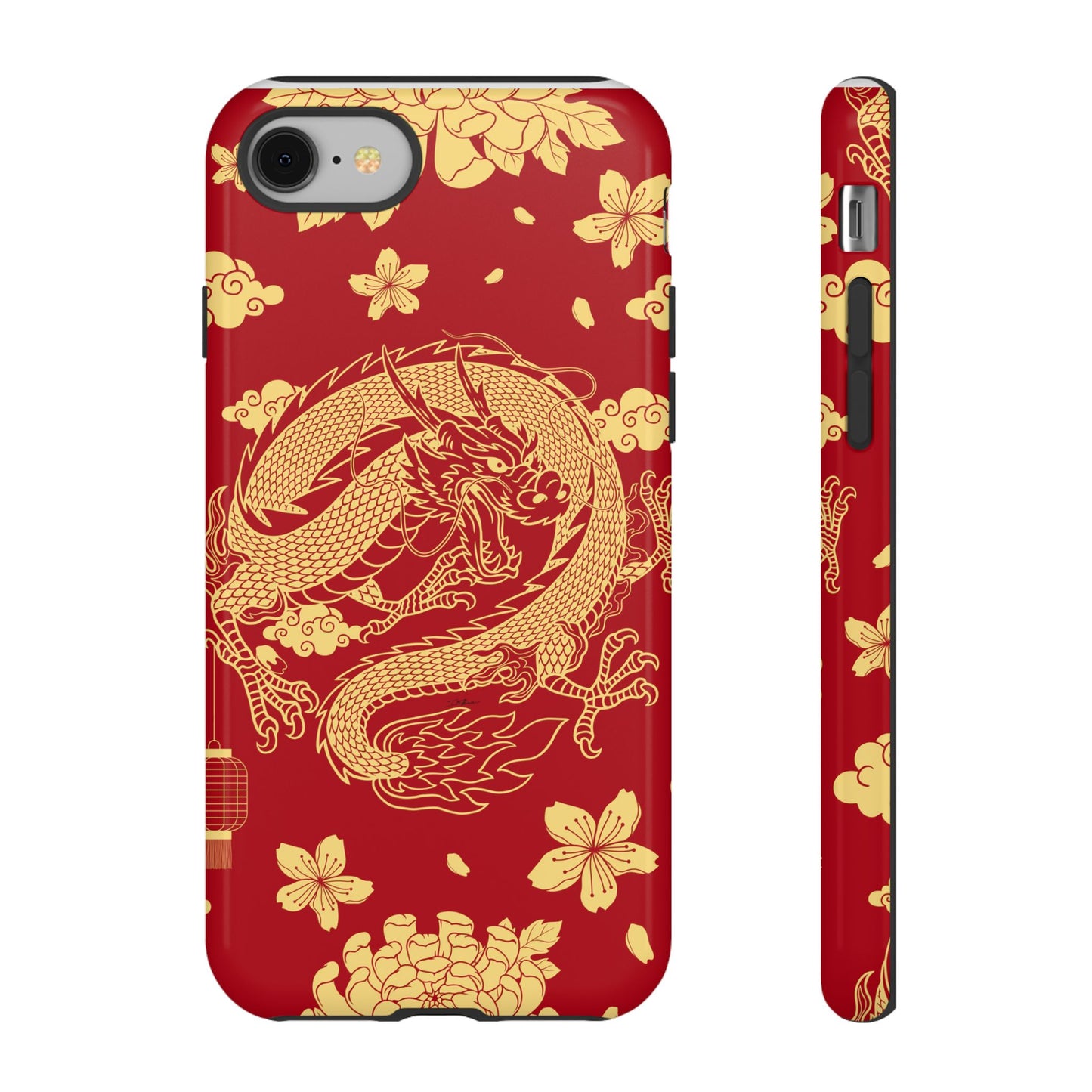 Year of the Dragon - Red and Gold Dragon - Tough Case
