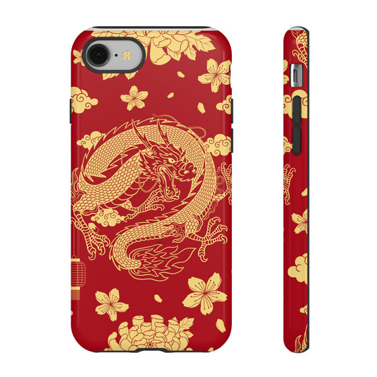 Year of the Dragon - Red and Gold Dragon - Tough Case