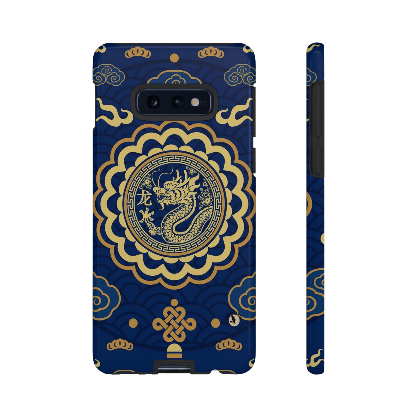 Year of the Dragon - Blue and Gold Dragon Phone Case