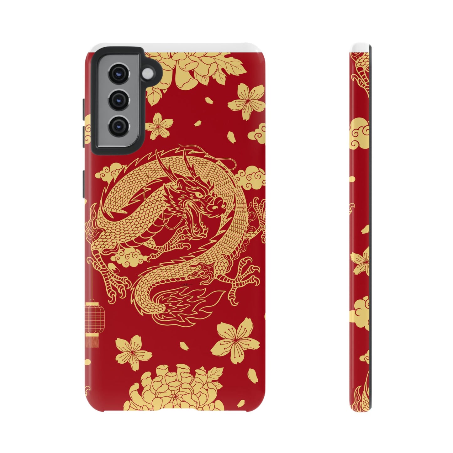 Year of the Dragon - Red and Gold Dragon - Tough Case