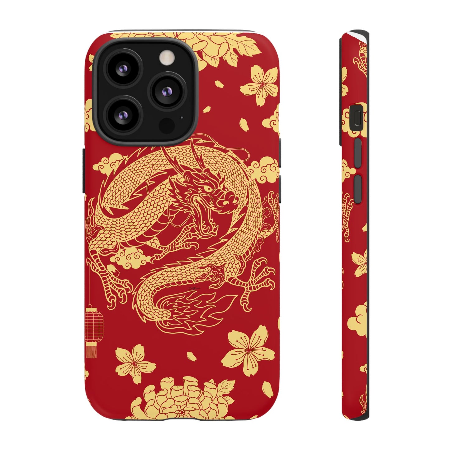 Year of the Dragon - Red and Gold Dragon - Tough Case