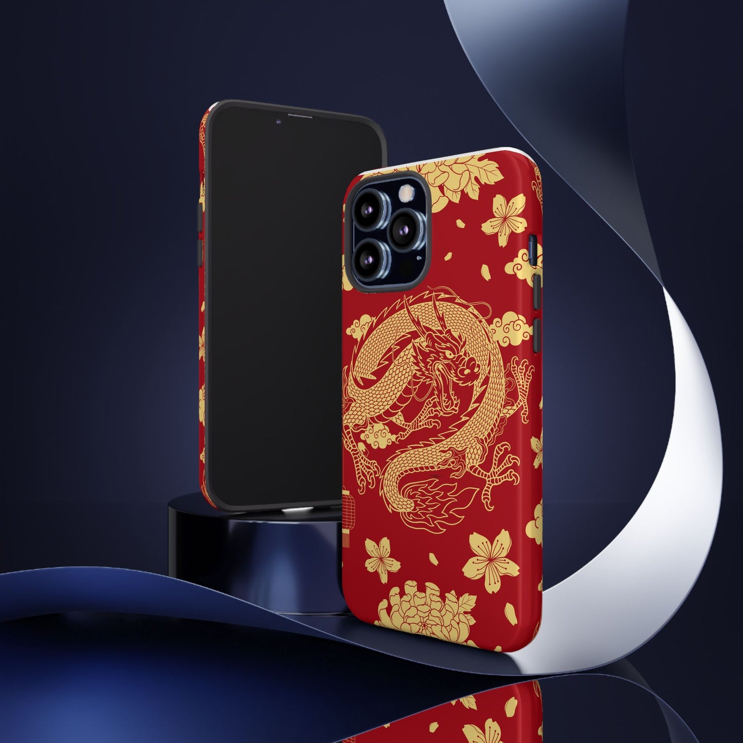 Year of the Dragon - Red and Gold Dragon - Tough Case