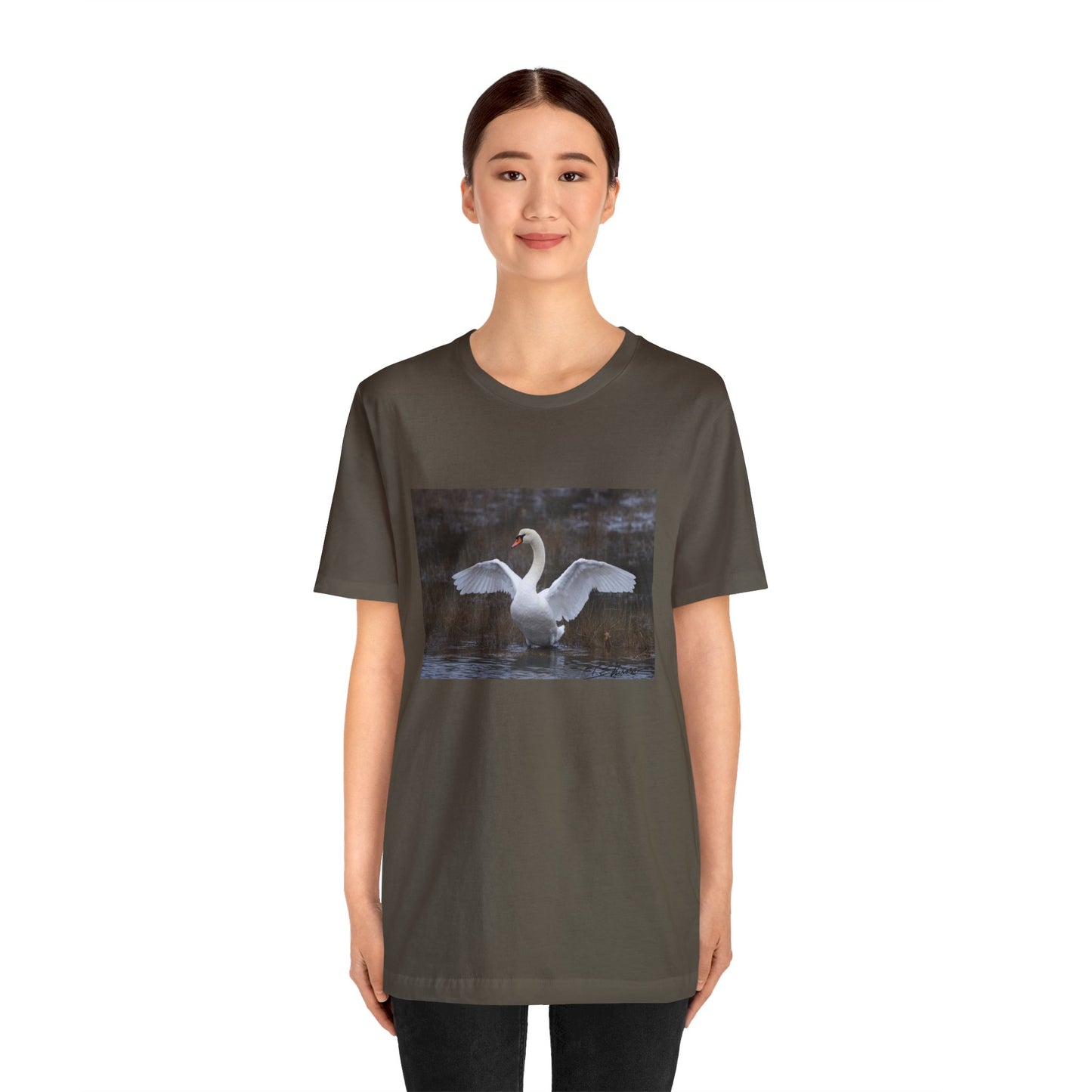 Amazing Swan Short Sleeve Tee