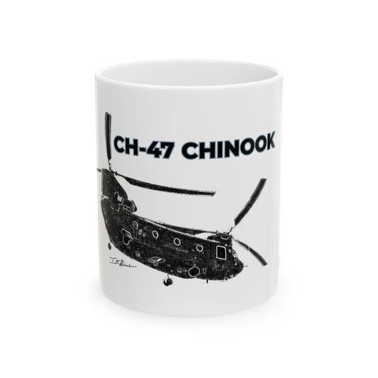 CH-47 Chinook Helicopter Ceramic Mug (11oz)