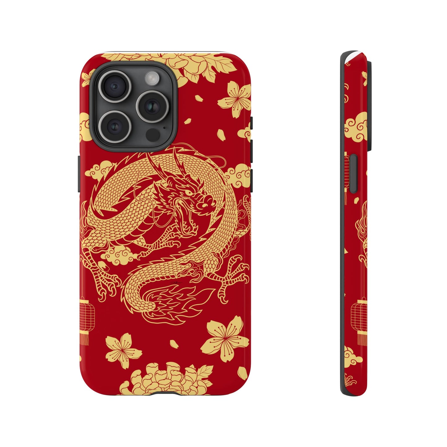Year of the Dragon - Red and Gold Dragon - Tough Case