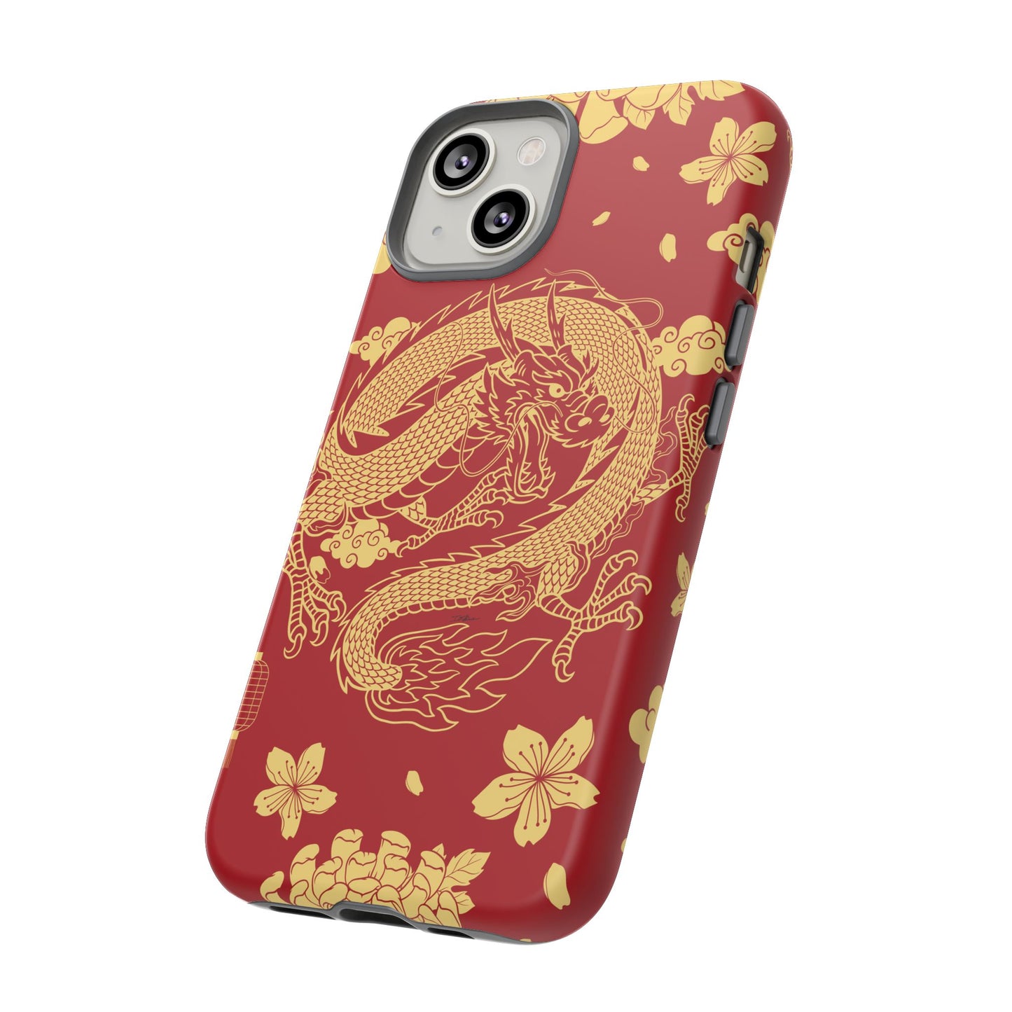 Year of the Dragon - Red and Gold Dragon - Tough Case