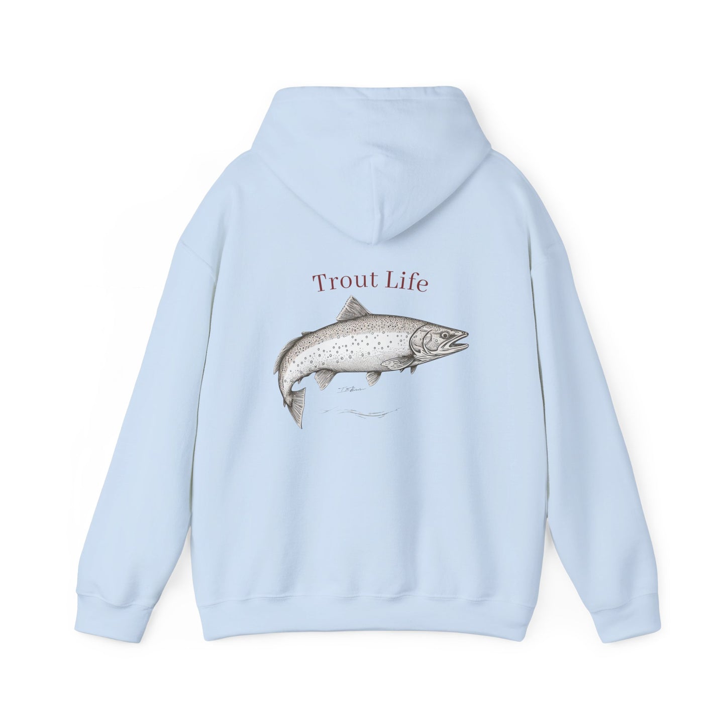 Trout Life(™)  Heavy Blend™ Hooded Sweatshirt