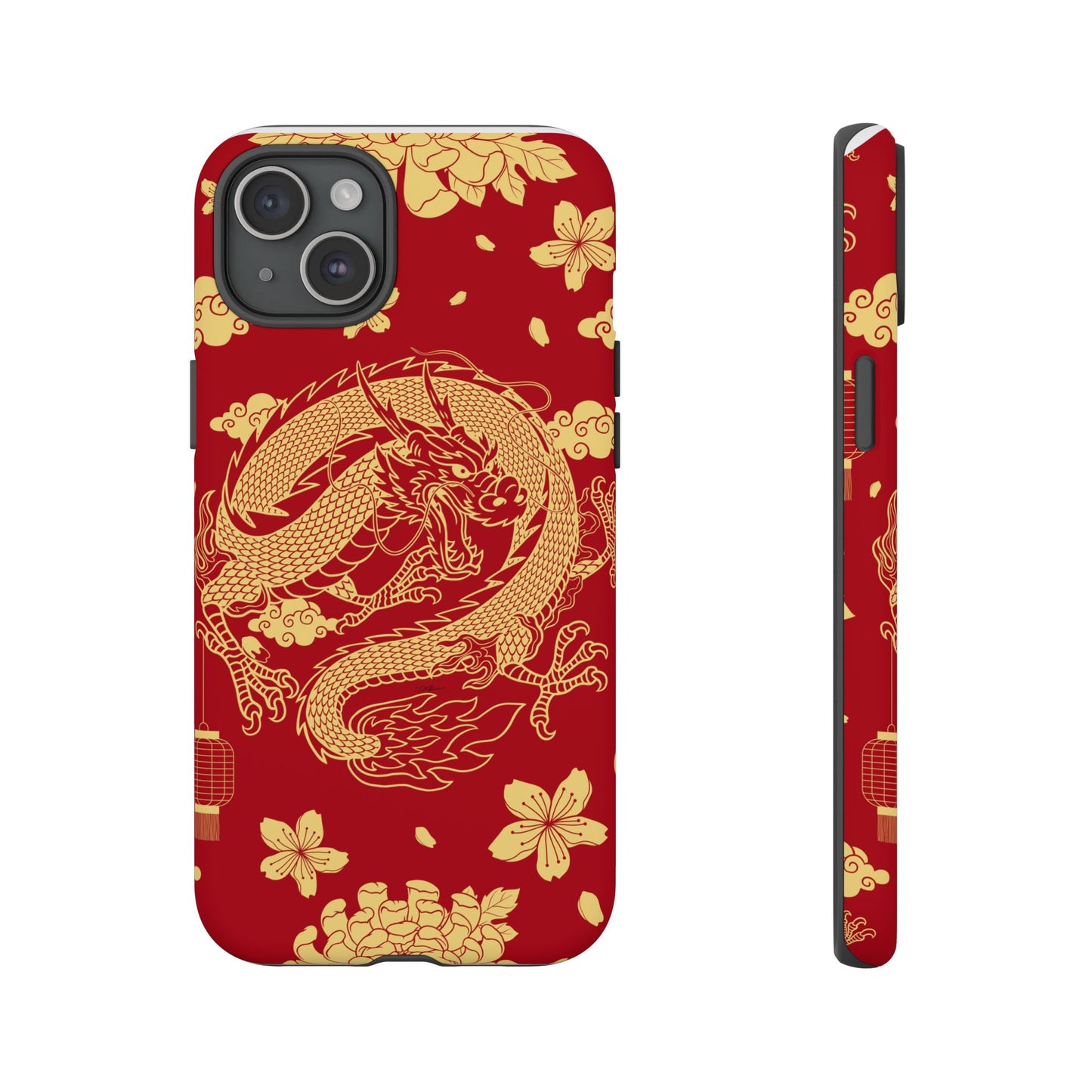 Year of the Dragon - Red and Gold Dragon - Tough Case