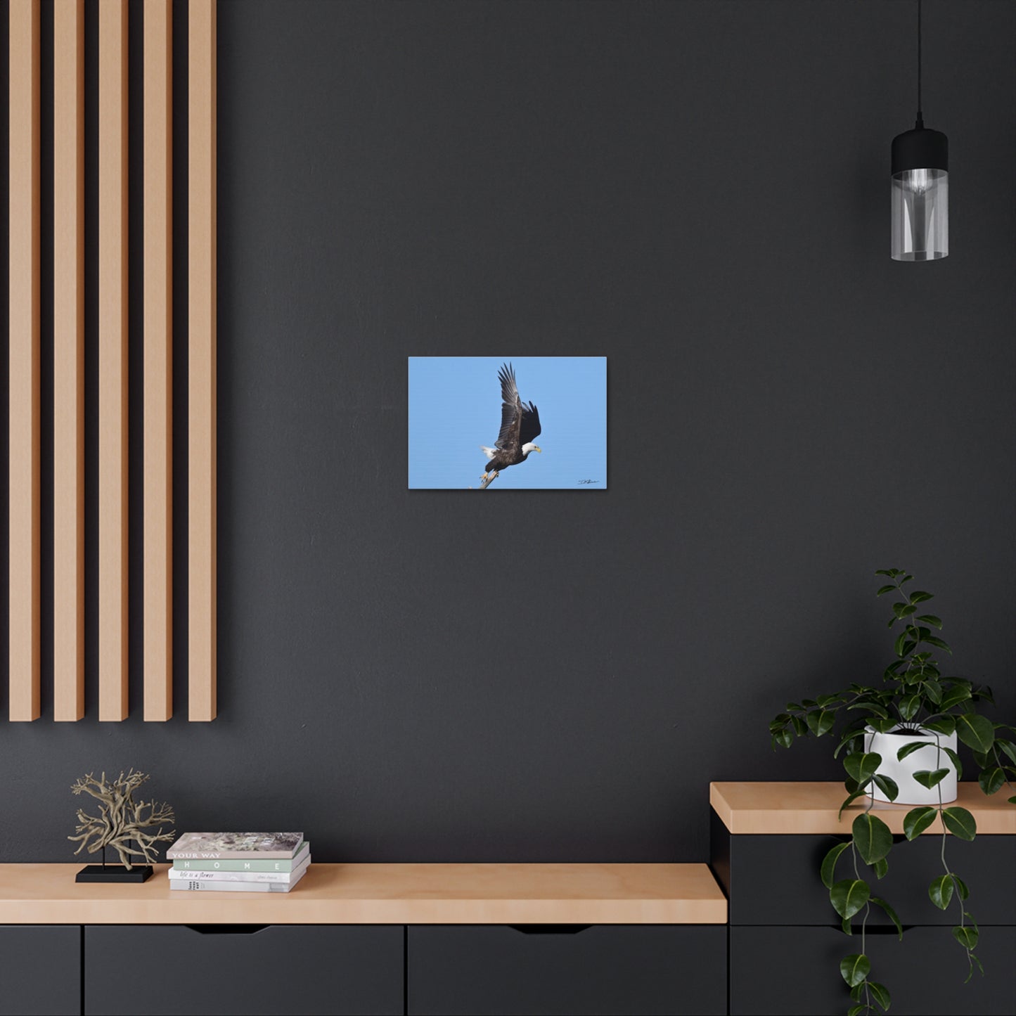 Majestic Bald Eagle Photograph on Canvas