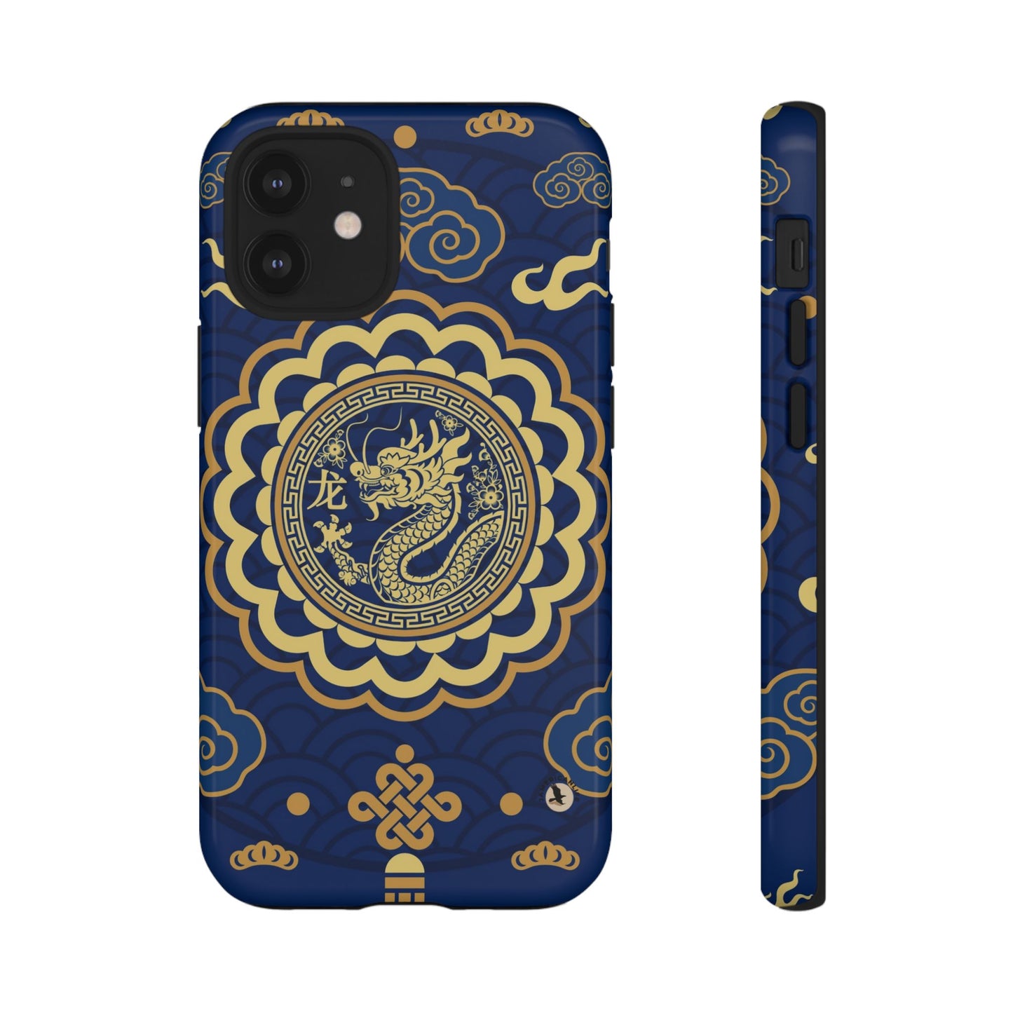 Year of the Dragon - Blue and Gold Dragon Phone Case