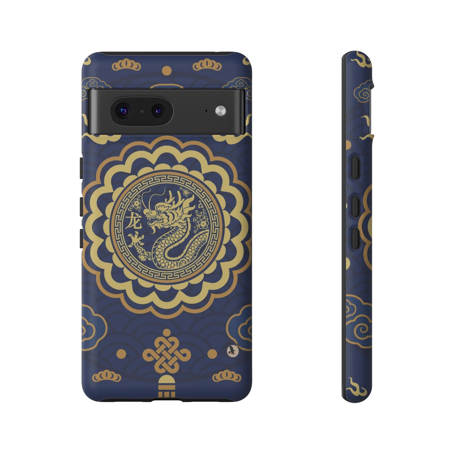 Year of the Dragon - Blue and Gold Dragon Phone Case