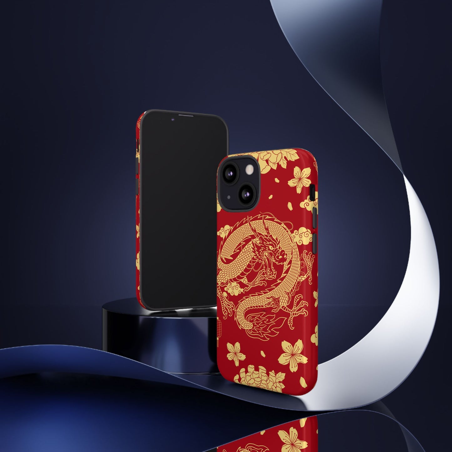 Year of the Dragon - Red and Gold Dragon - Tough Case