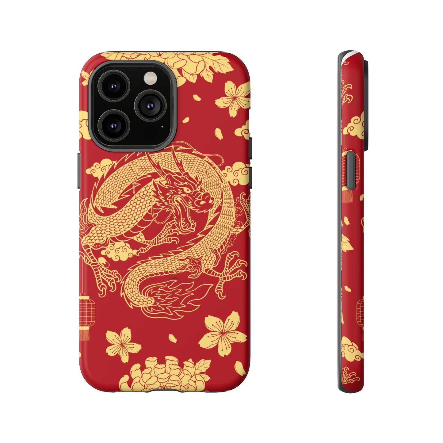 Year of the Dragon - Red and Gold Dragon - Tough Case