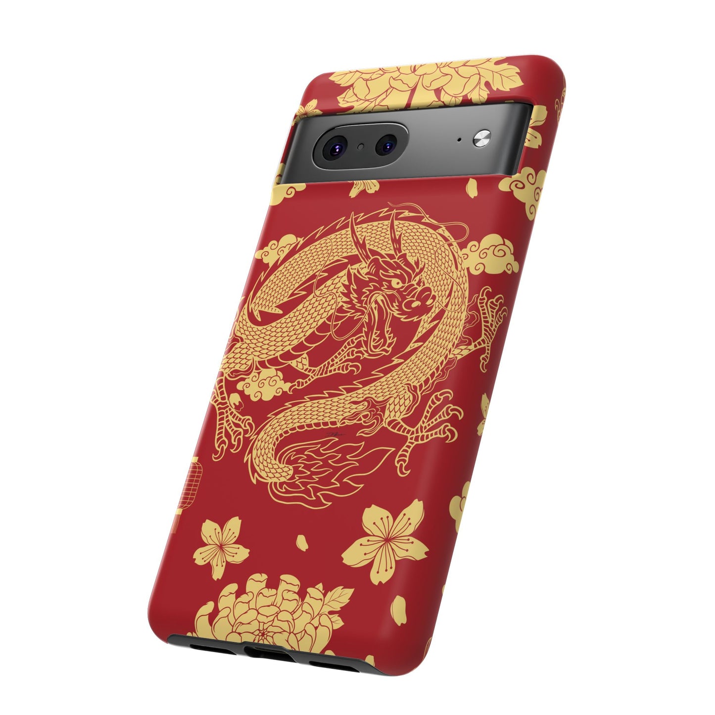Year of the Dragon - Red and Gold Dragon - Tough Case