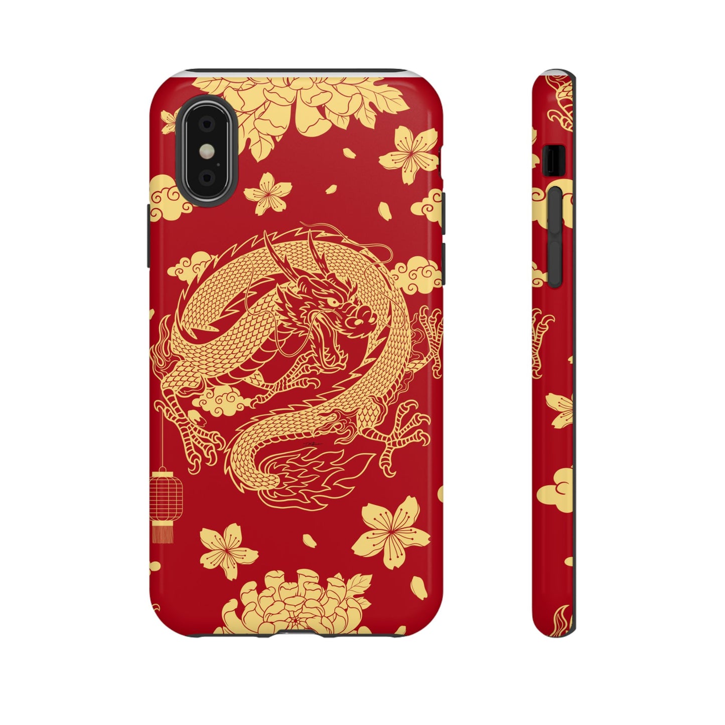 Year of the Dragon - Red and Gold Dragon - Tough Case