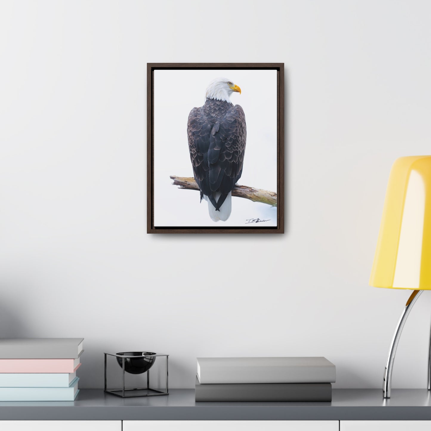 Majestic Bald Eagle Photograph on Canvas