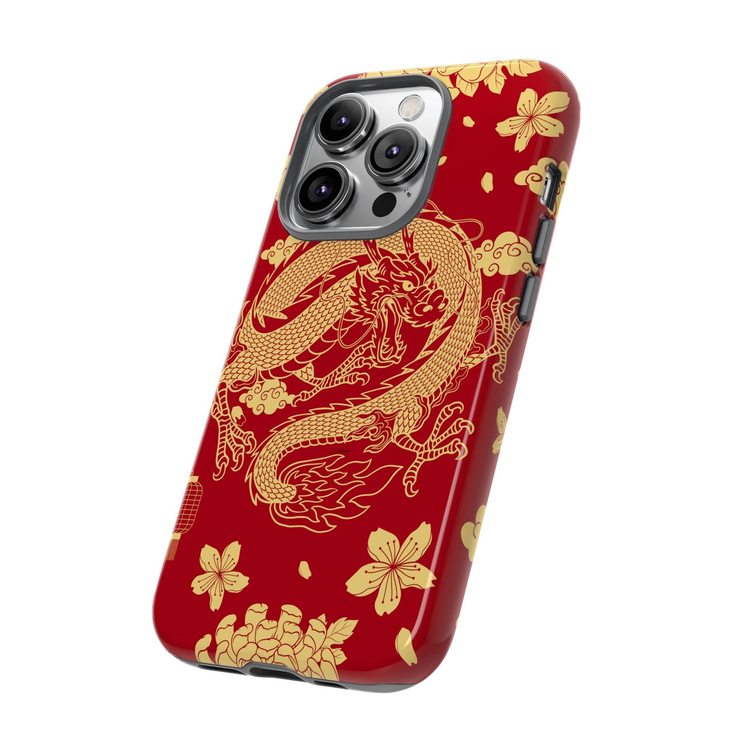 Year of the Dragon - Red and Gold Dragon - Tough Case