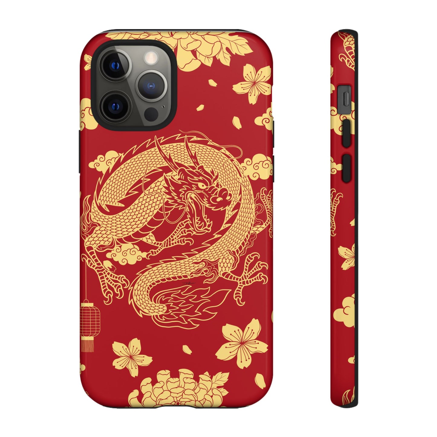 Year of the Dragon - Red and Gold Dragon - Tough Case