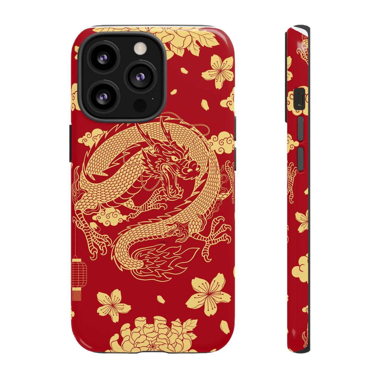 Year of the Dragon - Red and Gold Dragon - Tough Case