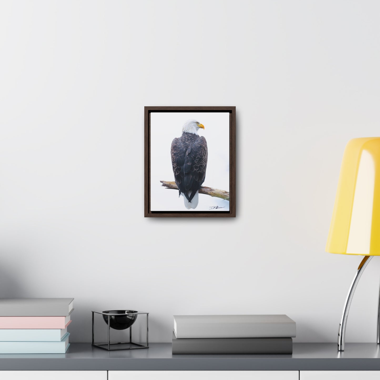 Majestic Bald Eagle Photograph on Canvas