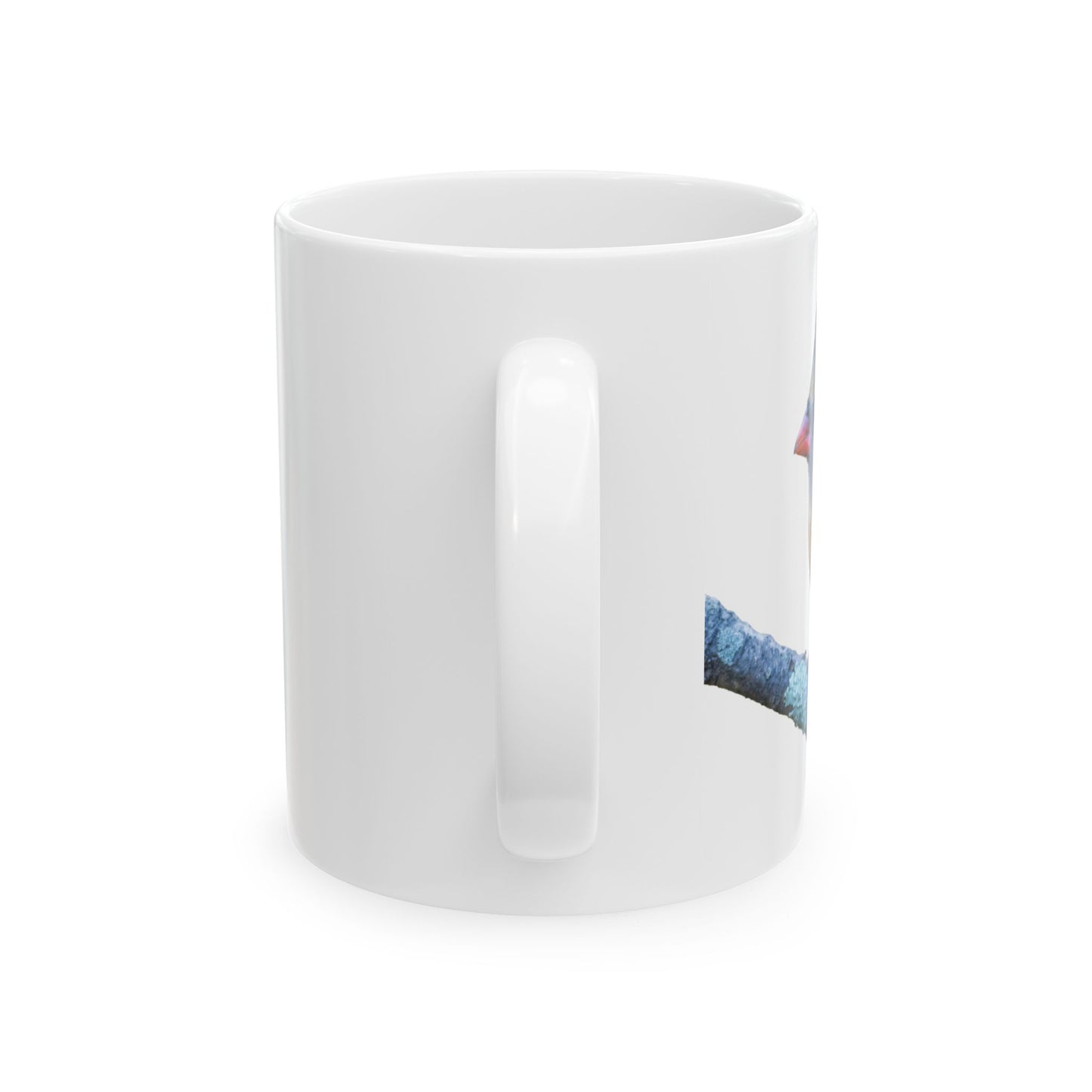 Mug - Beautiful Female Cardinal Nature Lover Ceramic Mug (11oz, 15oz)