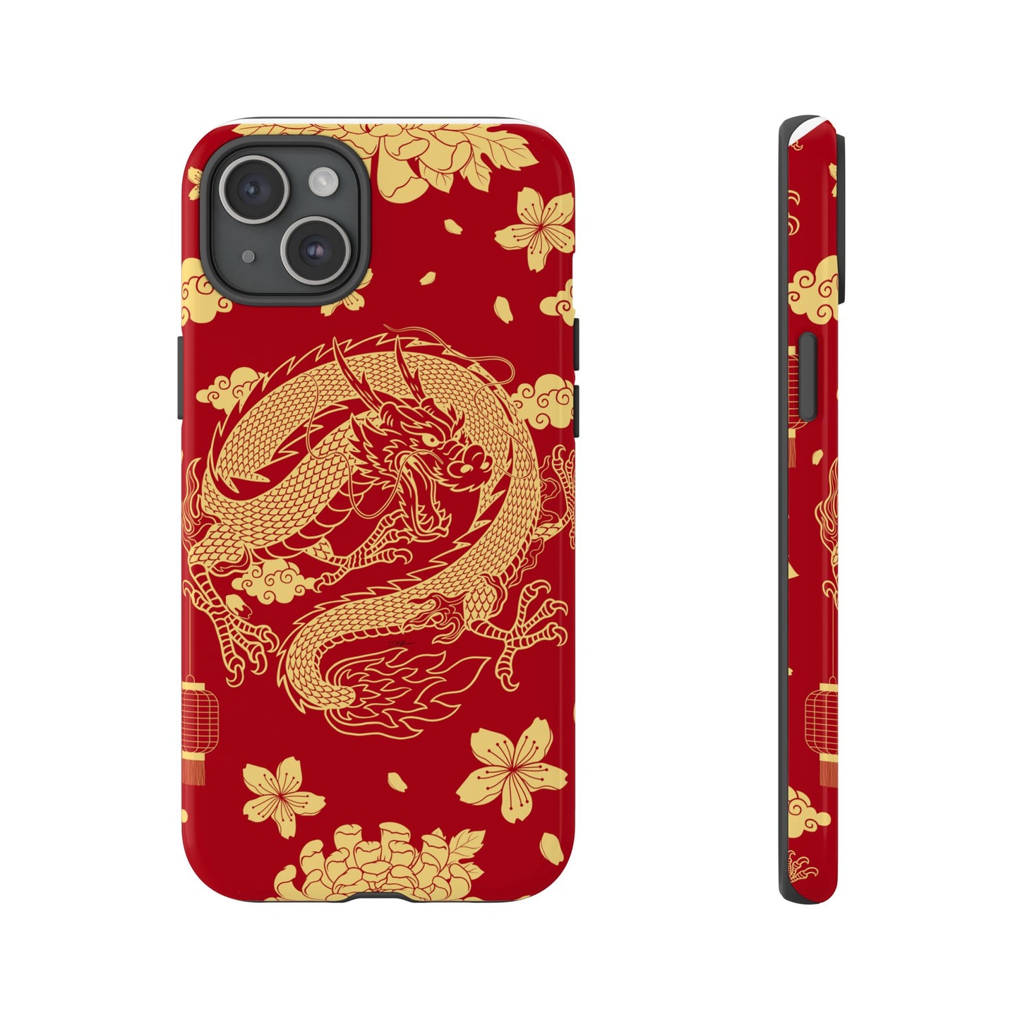 Year of the Dragon - Red and Gold Dragon - Tough Case