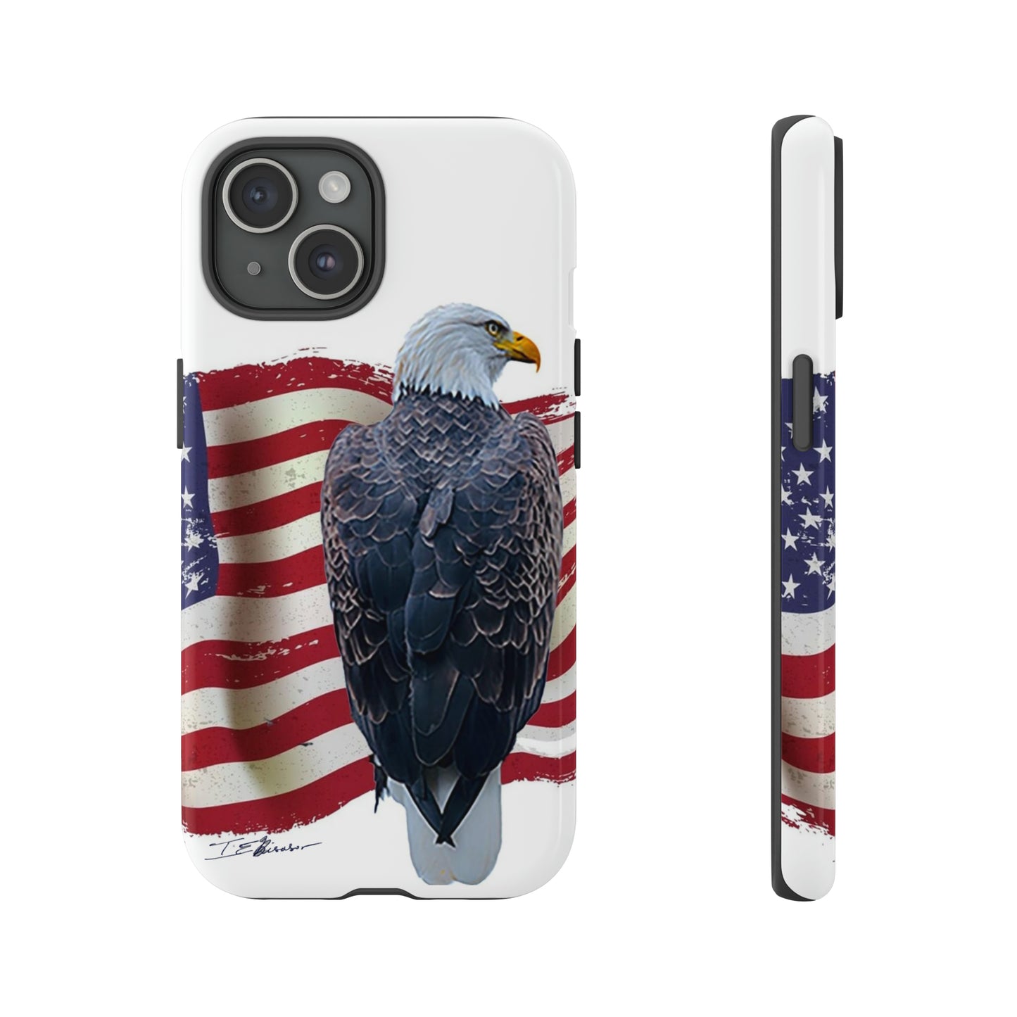 American Eagle and Flag Phone Case