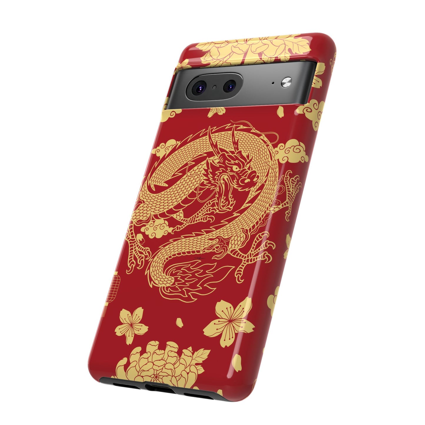 Year of the Dragon - Red and Gold Dragon - Tough Case