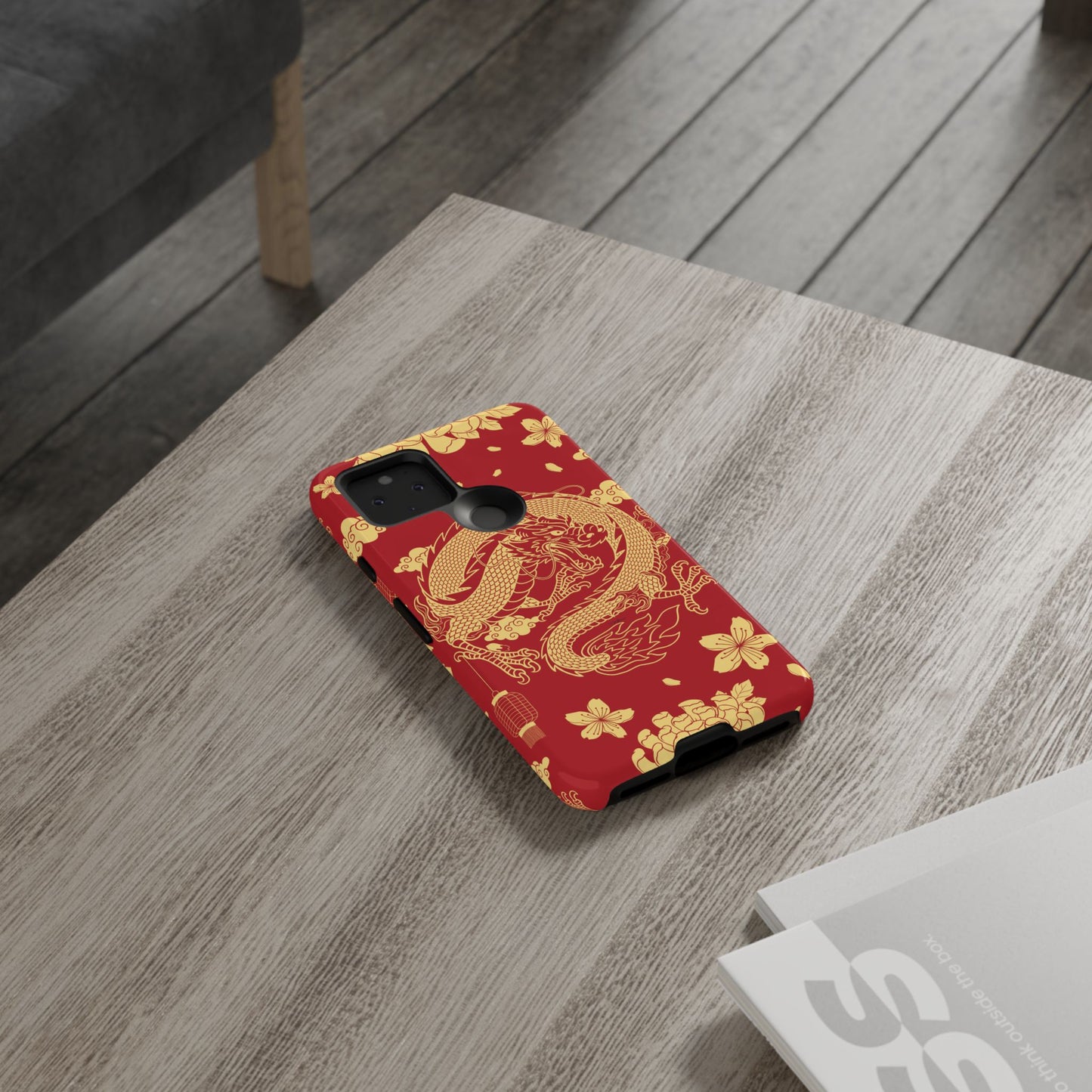 Year of the Dragon - Red and Gold Dragon - Tough Case