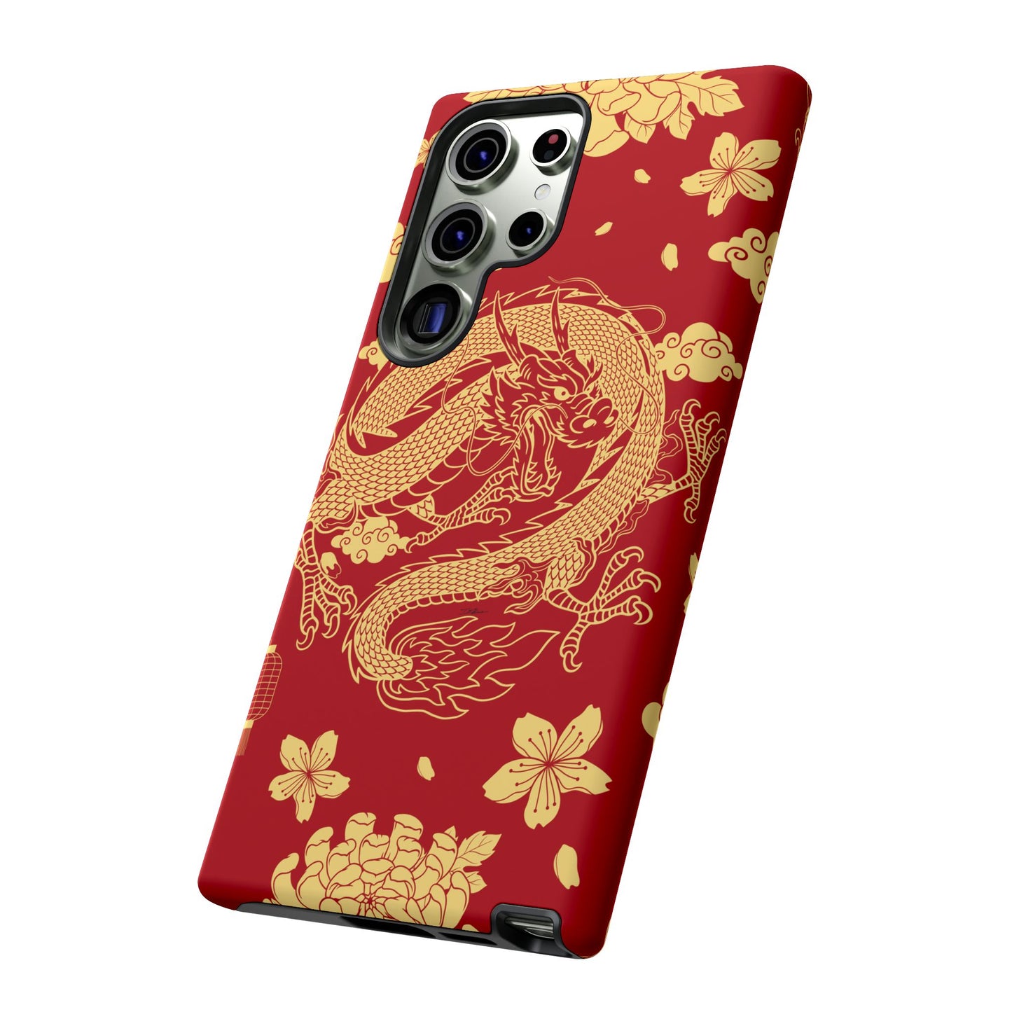 Year of the Dragon - Red and Gold Dragon - Tough Case