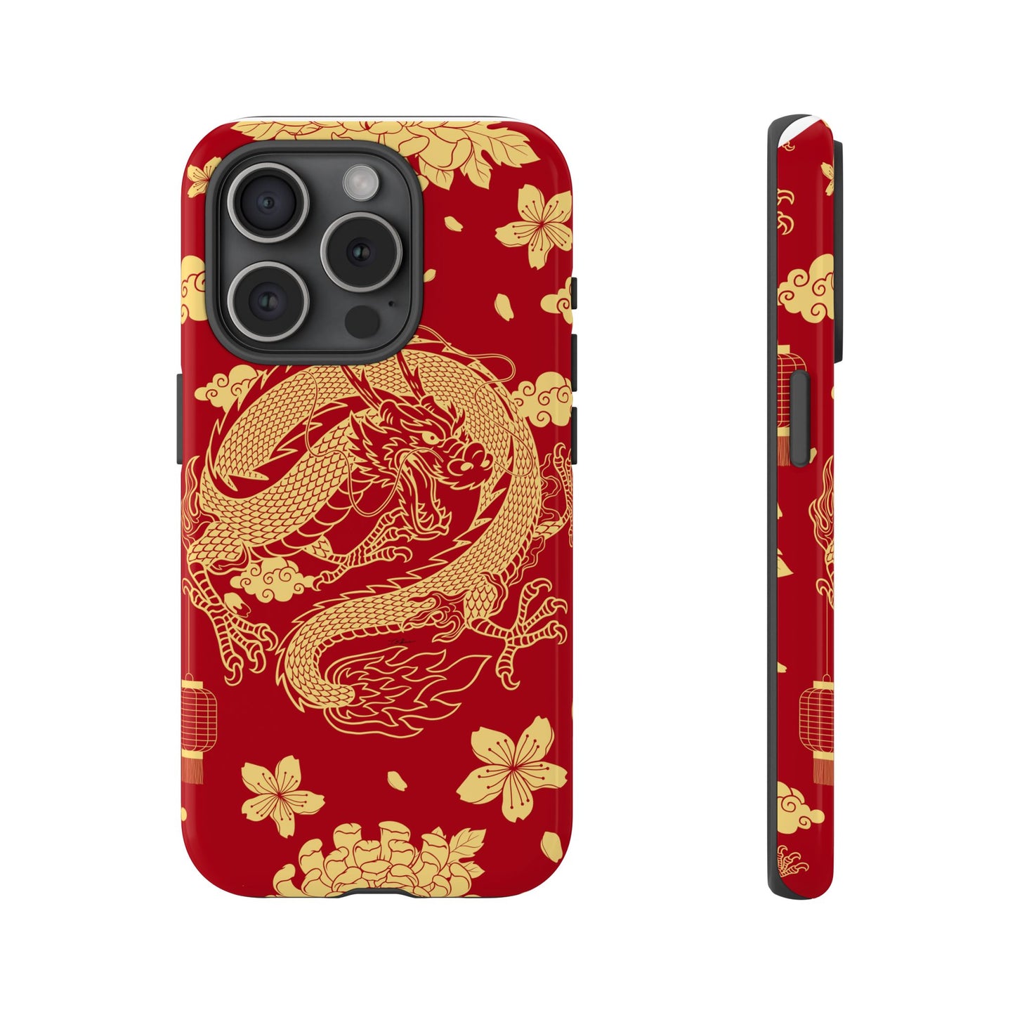 Year of the Dragon - Red and Gold Dragon - Tough Case