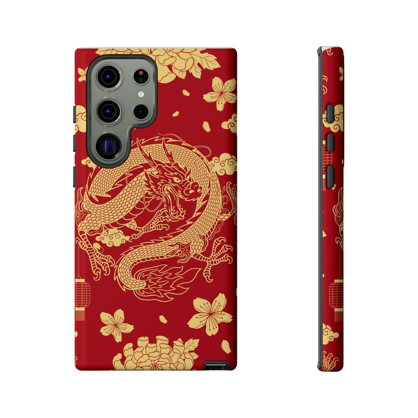 Year of the Dragon - Red and Gold Dragon - Tough Case