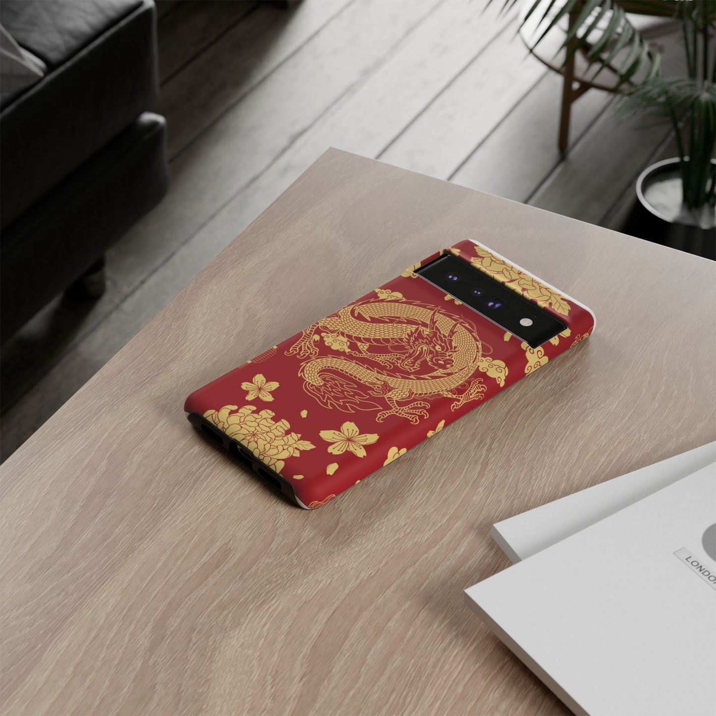 Year of the Dragon - Red and Gold Dragon - Tough Case