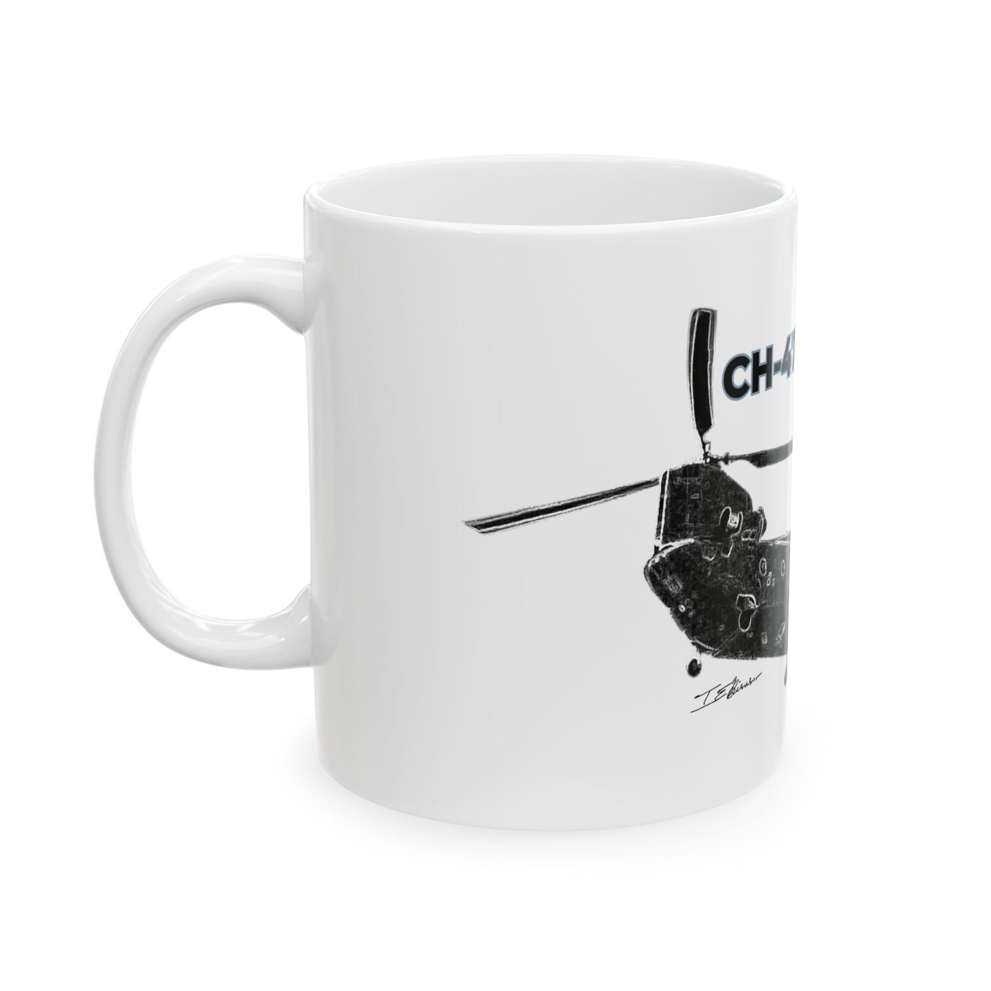 CH-47 Chinook Helicopter Ceramic Mug (11oz)
