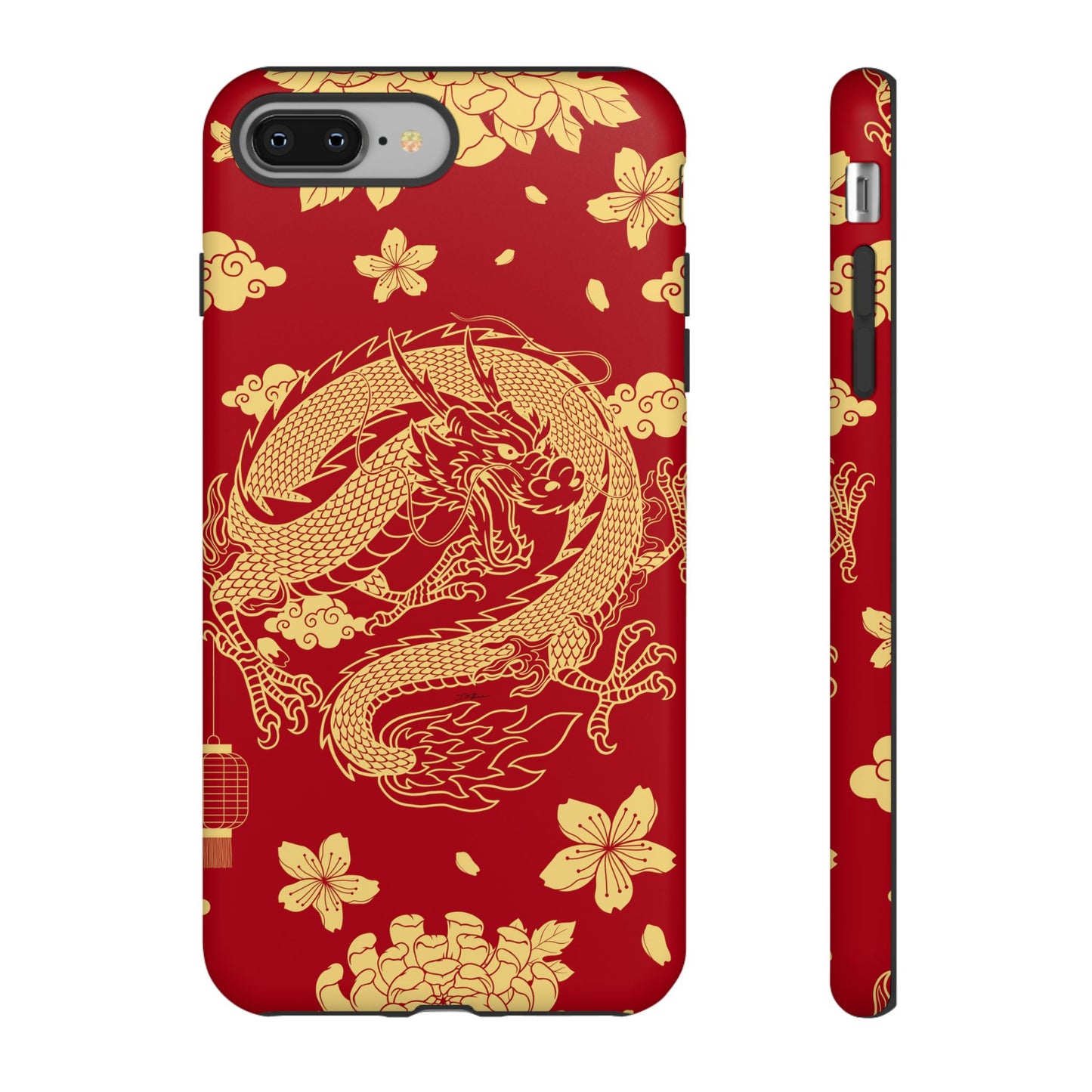 Year of the Dragon - Red and Gold Dragon - Tough Case