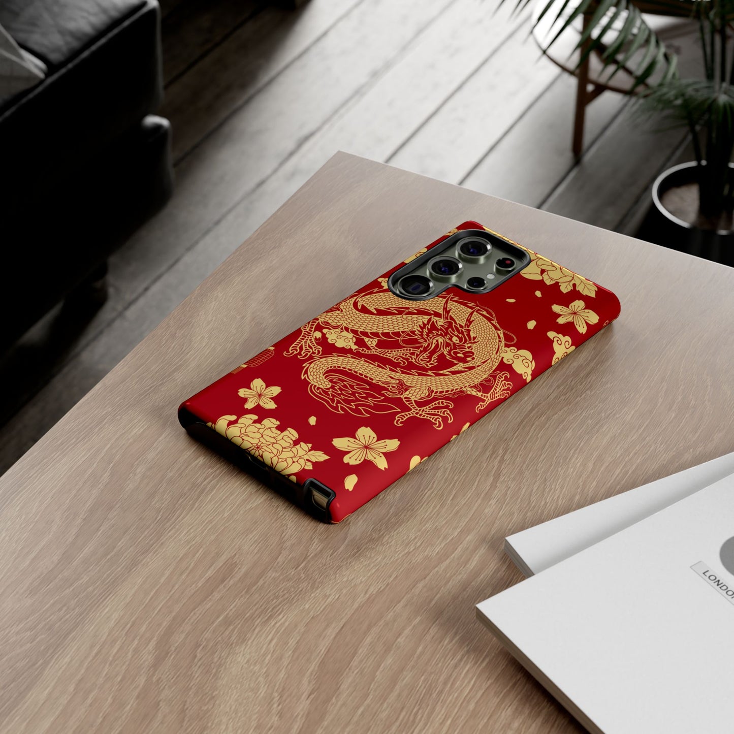 Year of the Dragon - Red and Gold Dragon - Tough Case
