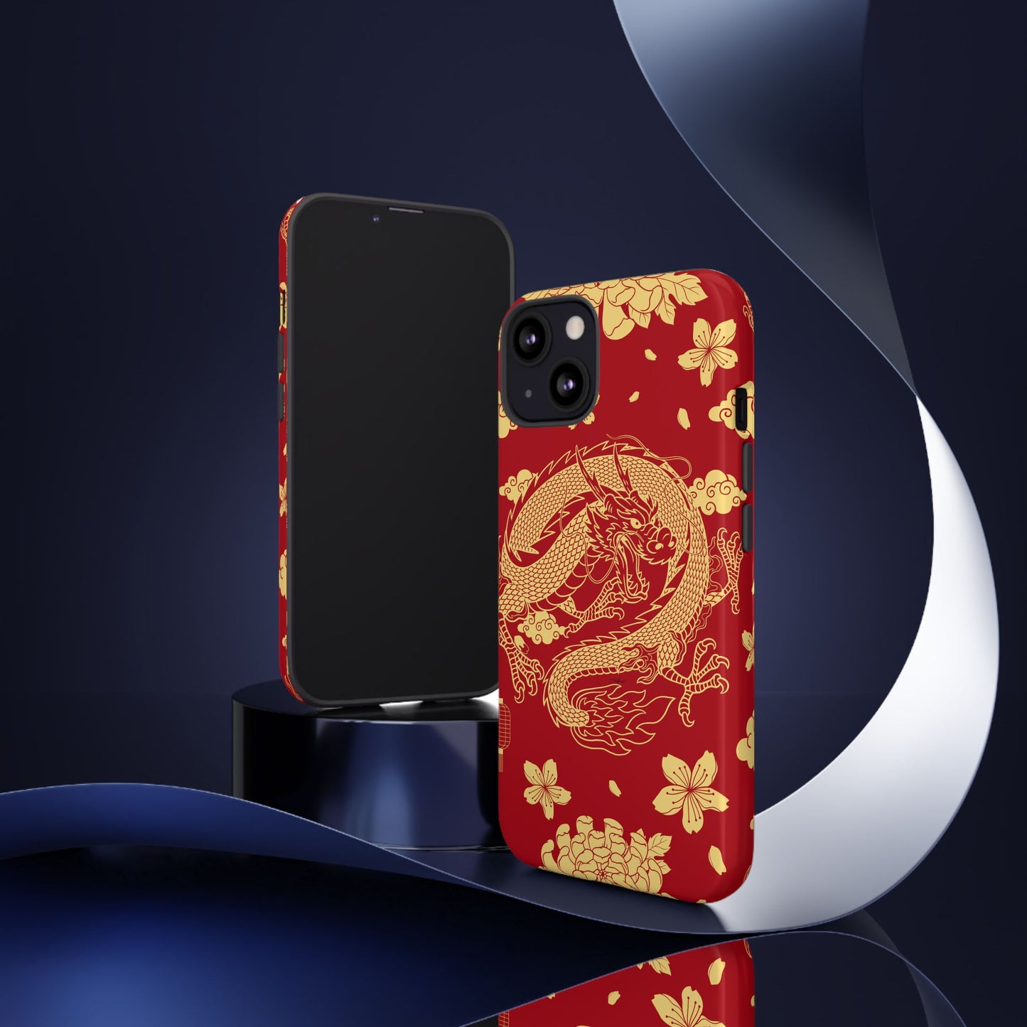 Year of the Dragon - Red and Gold Dragon - Tough Case