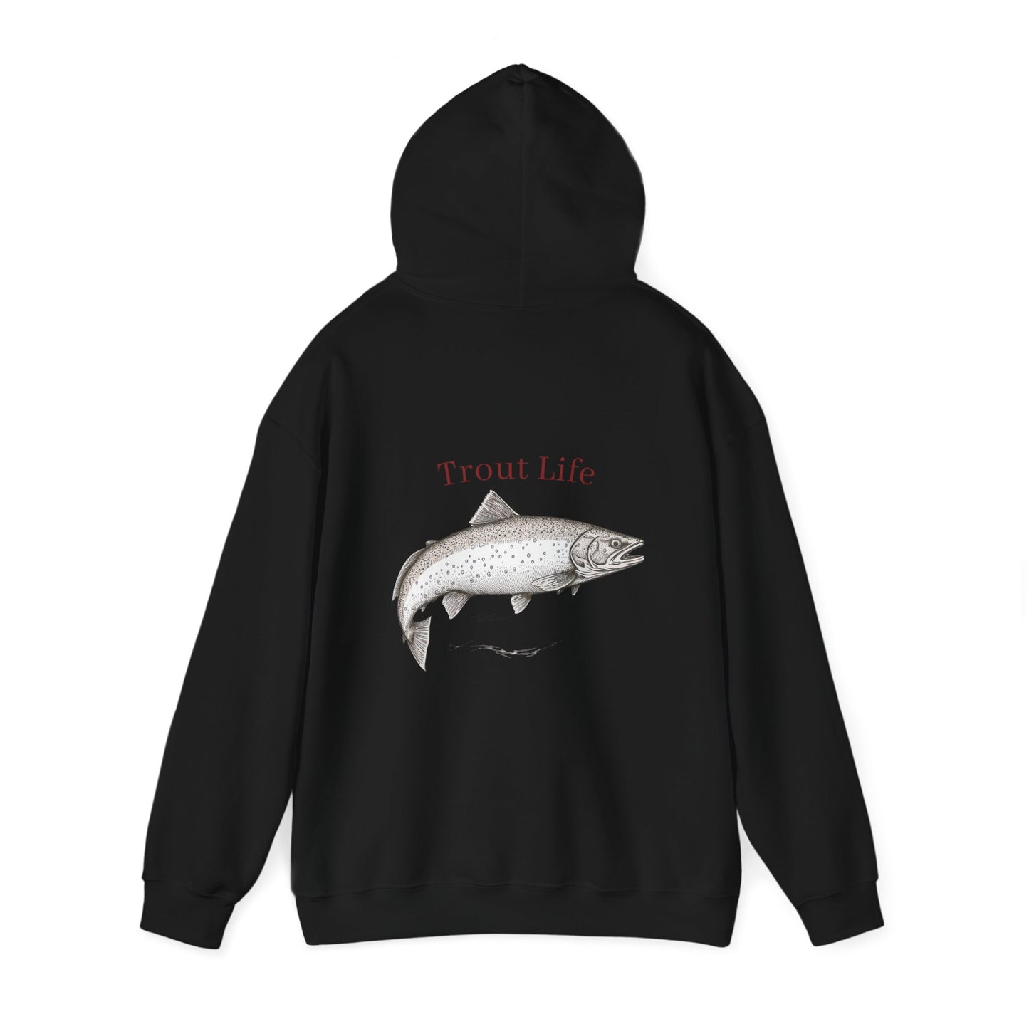 Trout Life(™)  Heavy Blend™ Hooded Sweatshirt