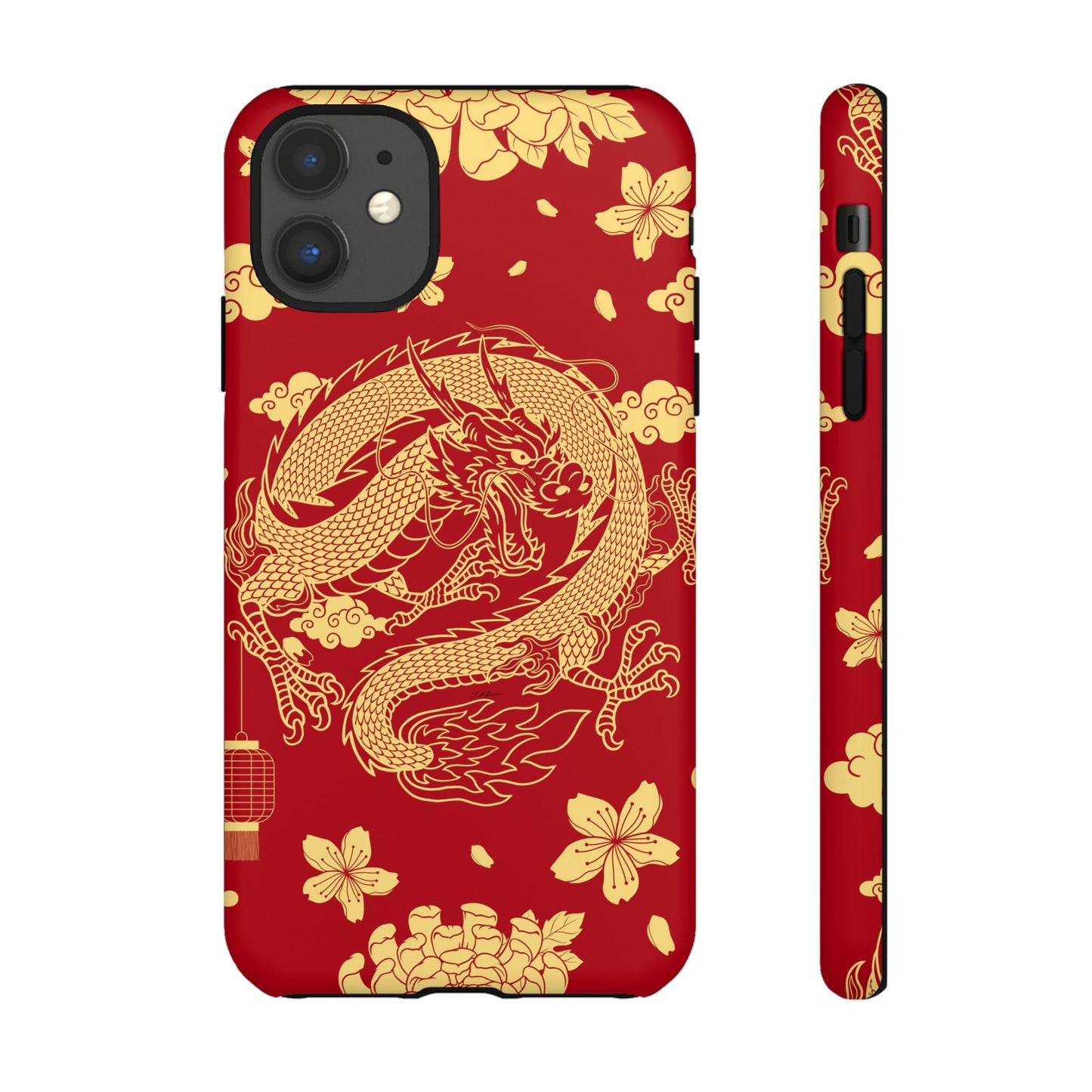 Year of the Dragon - Red and Gold Dragon - Tough Case