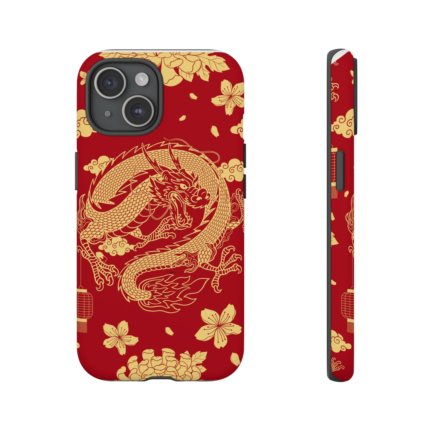 Year of the Dragon - Red and Gold Dragon - Tough Case