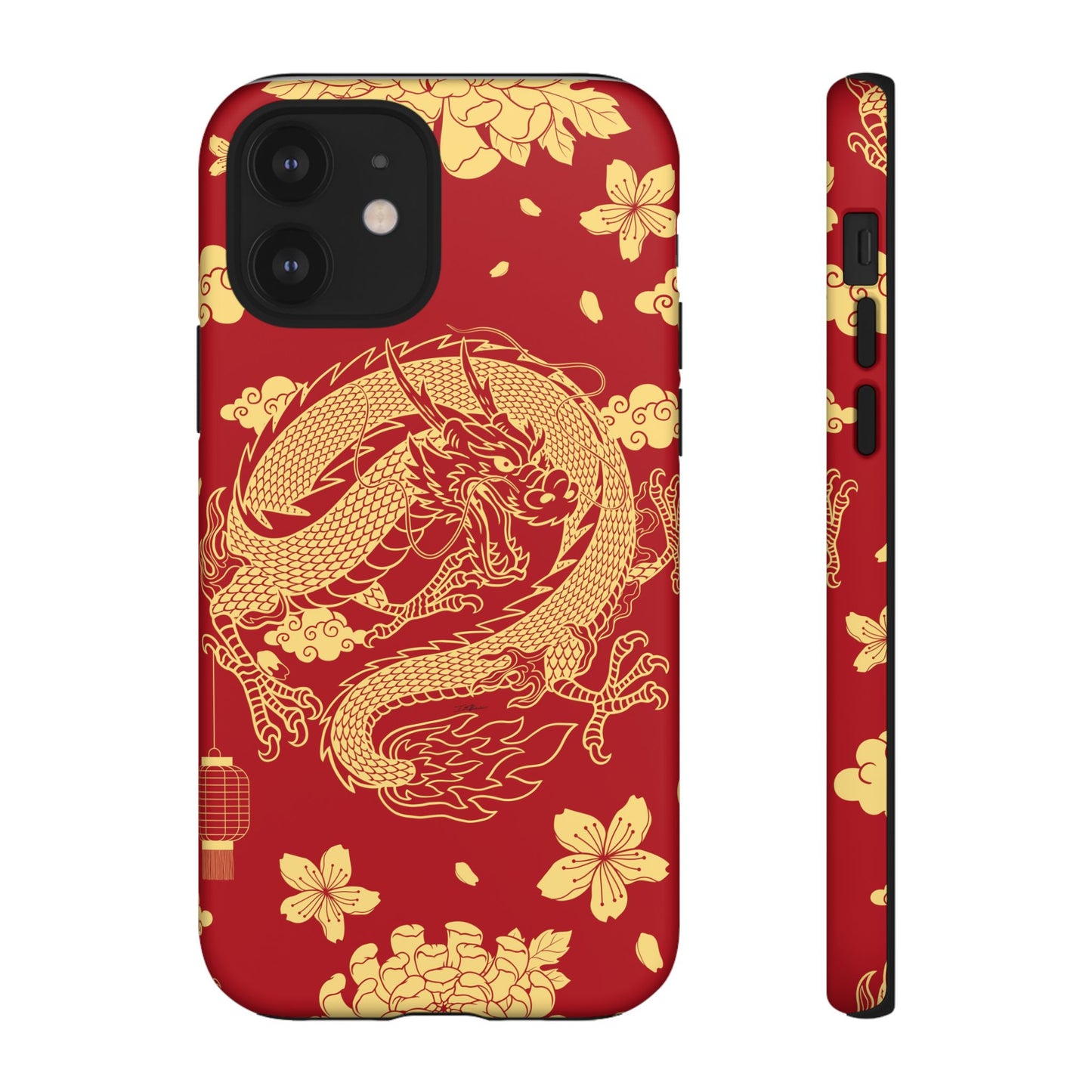 Year of the Dragon - Red and Gold Dragon - Tough Case