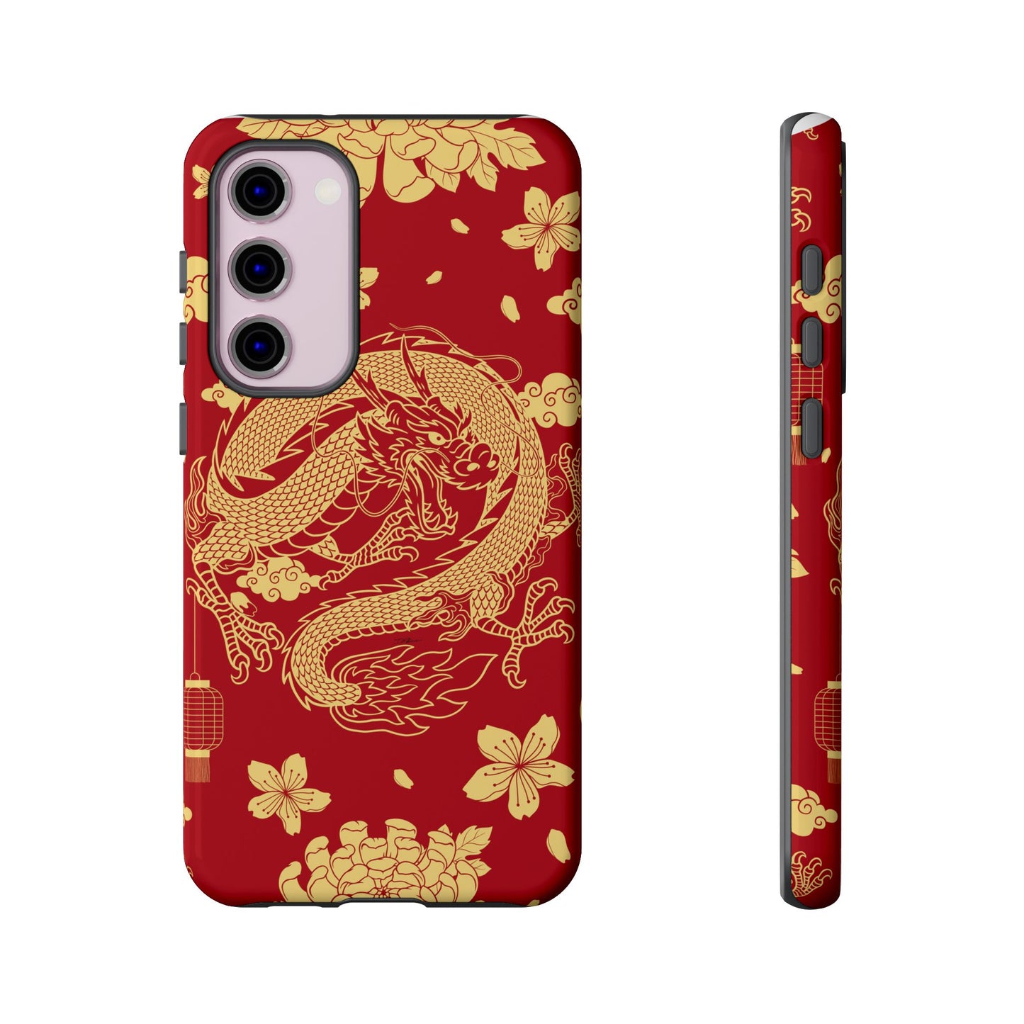 Year of the Dragon - Red and Gold Dragon - Tough Case