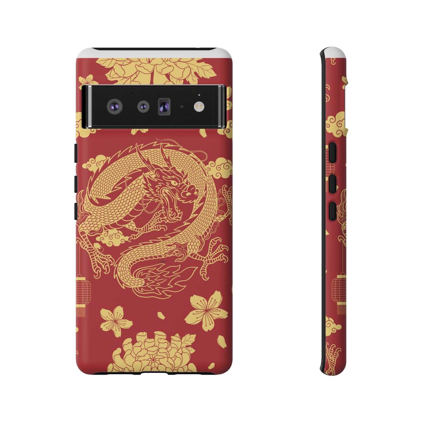 Year of the Dragon - Red and Gold Dragon - Tough Case