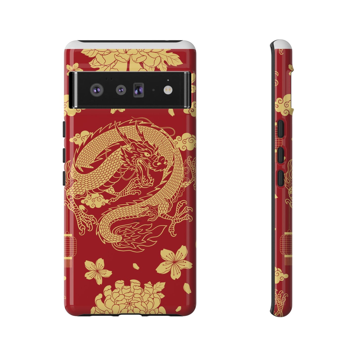 Year of the Dragon - Red and Gold Dragon - Tough Case