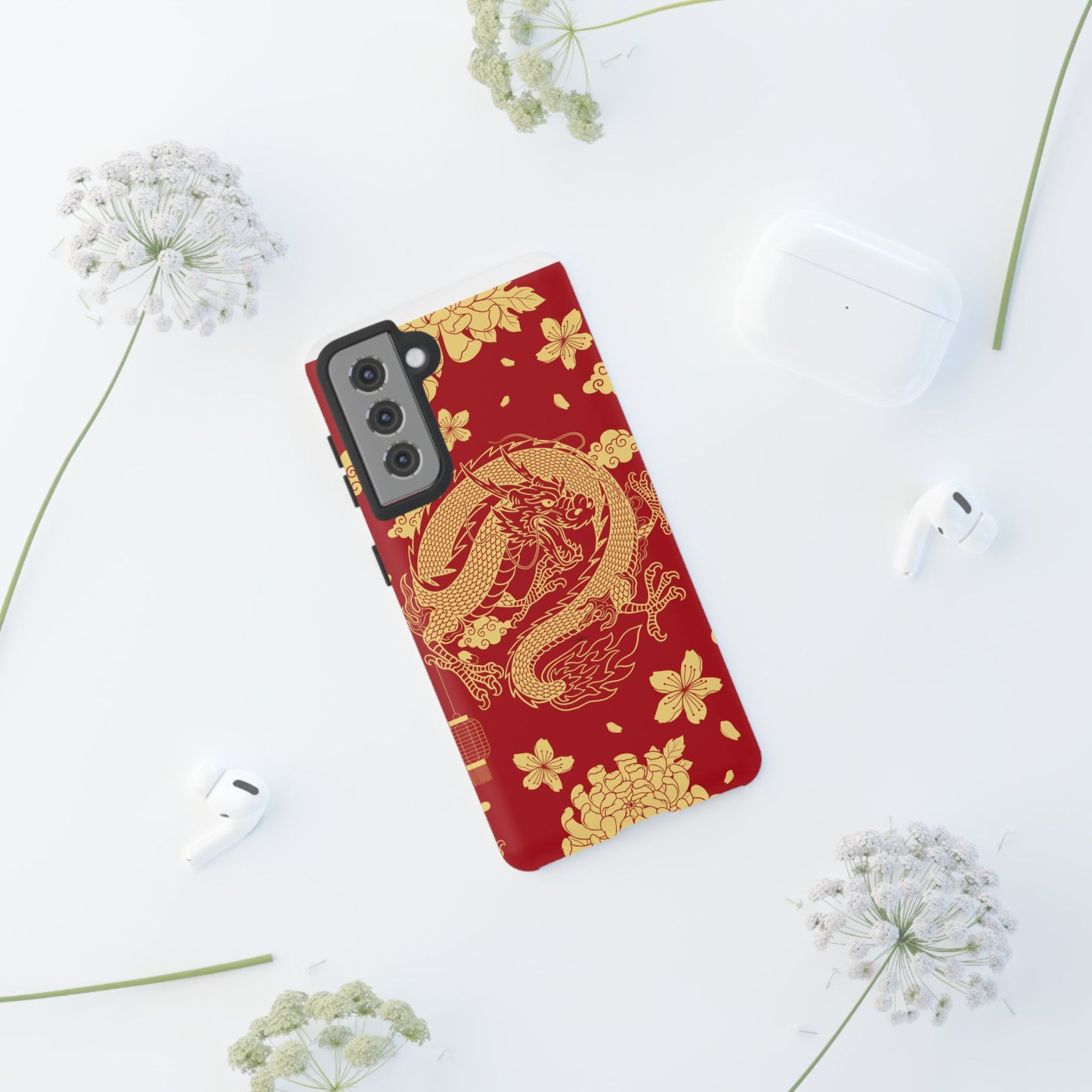 Year of the Dragon - Red and Gold Dragon - Tough Case