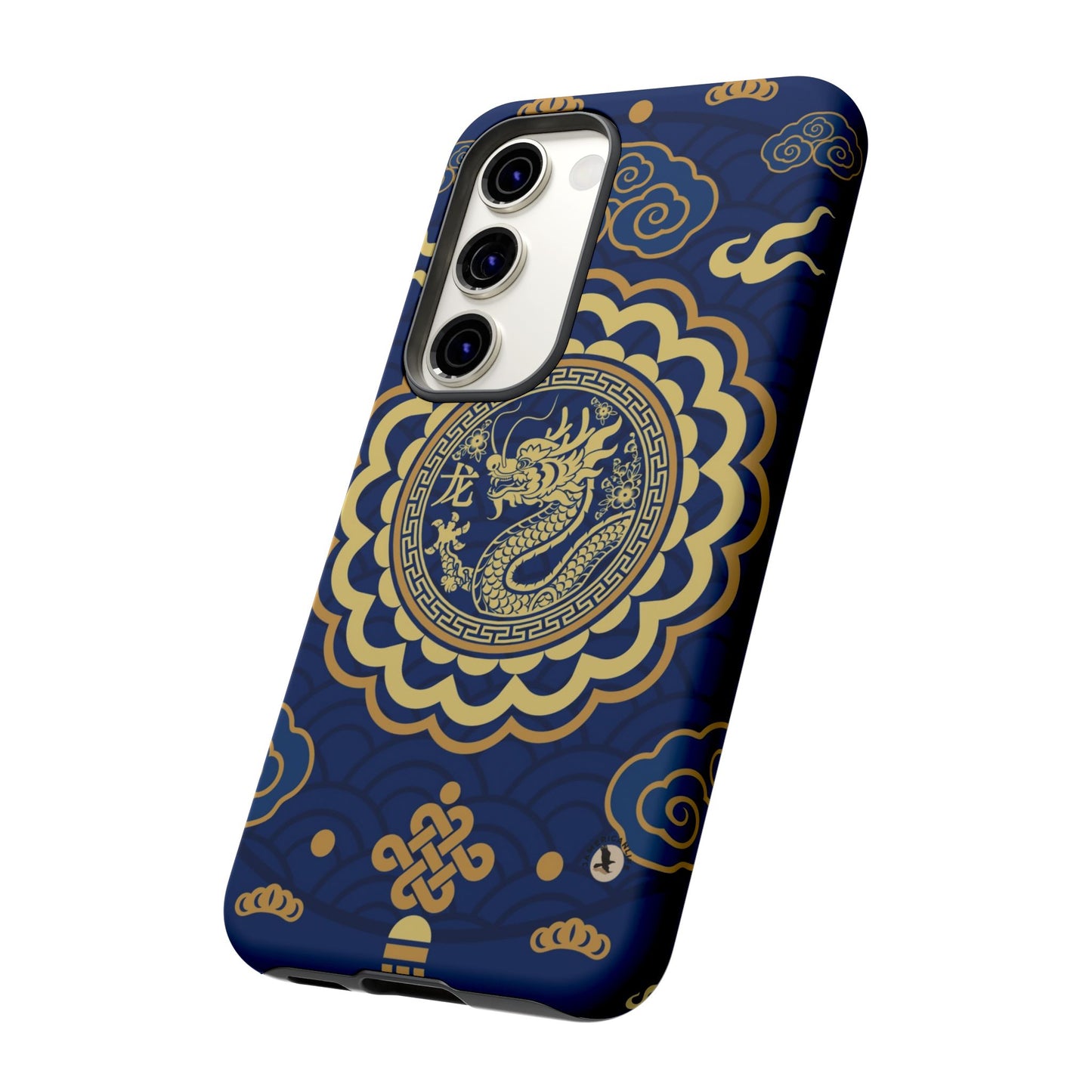 Year of the Dragon - Blue and Gold Dragon Phone Case